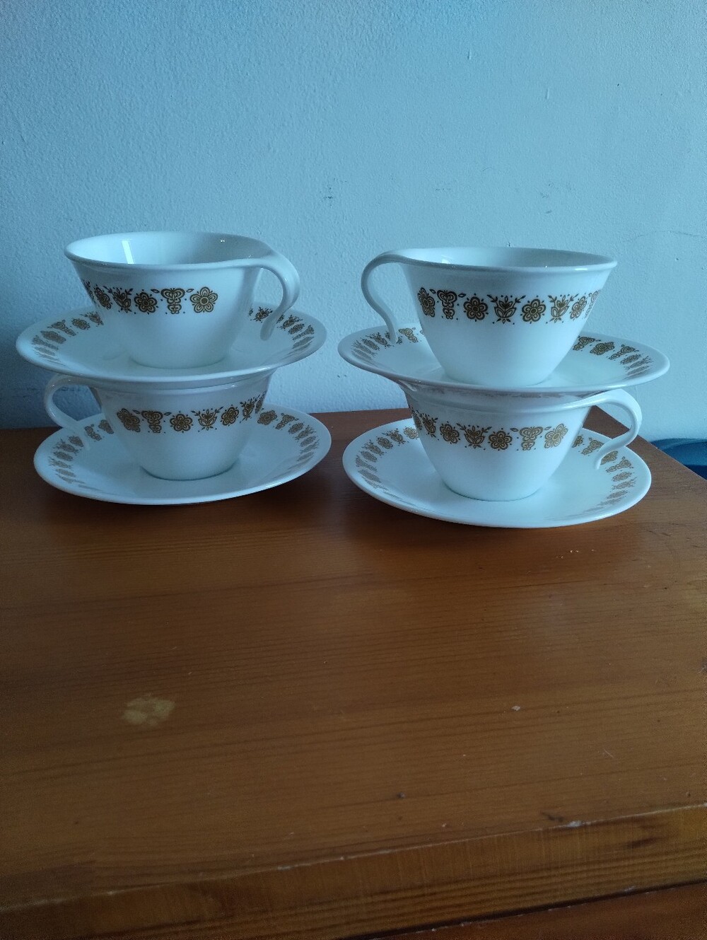 Corelle By Corningware Butterfly Cup And Saucer